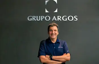 Juan Esteban Calle, presidente de Grupo Argos, explicó los alcances de ACE 1.0, la estrategia con la que la compañía busca fortalecer la rentabilidad, acelerar el crecimiento de sus negocios y cerrar la brecha entre el valor de mercado y el valor fundamental de la empresa. FOTO Camilo Suárez