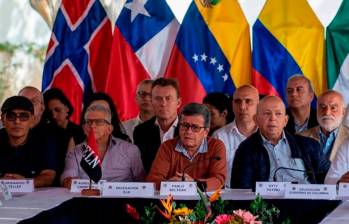 Los diálogos con el ELN están congelados desde el pasado 11 de abril. FOTO AFP 