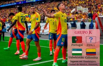 El seleccionado colombiano disputará su séptima Copa del Mundo. Su mejor participación fue en Brasil 2014. Foto: Juan Antonio Sásnchez