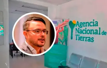 Felipe Harman, director de la Agencia, quedó en el centro de la polémica por el uso de vuelos chárter para desplazamientos oficiales, pese a que existirían alternativas comerciales y terrestres mucho más económicas. FOTO: AGENCIA NACIONAL DE TIERRAS