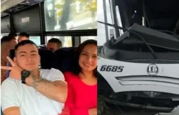 Así como Maicol notó que la caja de cambios no estaba bien y que, según él, el conductor forzaba los cambios y no entraban bien, el rector de la Universidad también dio su testimonio y reveló que el bus no contaba con cinturones de seguridad. Fotos: redes sociales