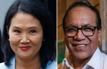 El Izquierdista Roberto Sánchez disputará balotaje en Perú contra derechista Keiko Fujimori. FOTOS: AFP