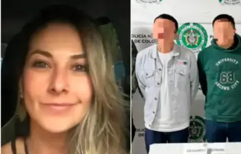 Dos hermanos aceptaron cargos por el secuestro de Diana Ospina ocurrido en Bogotá el 22 de febrero. FOTO: Redes sociales / Cortesía Policía