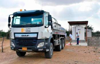 Los carrotanques en La Guajira ya cuentan con seguro y entrarán en funcionamiento. FOTO: Colprensa 