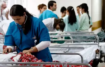 El internado hace parte del plan de estudio de Medicina y es un año obligatorio para consolidar conocimientos. FOTO JAIME PÉREZ