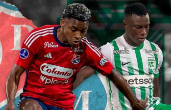 Brayan León y Marino Hinestroza, dos hombres que con su desequilibrio pueden inclinar la balanza para uno de los dos equipos. FOTOS Juan Antonio Sánchez / DISEÑO Juan Camilo Ospina