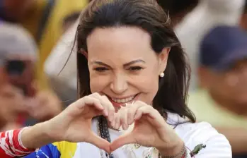 María Corina Machado viajará a Oslo para recibir el premio Nobel de la Paz 2025. Sin embargo, enfrenta varios desafíos como las amenazas de muerte por parte del régimen de Nicolás Maduro. FOTO: Getty