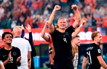 Erling Haaland el futbolista que ganó mayor número de seguidores durante el Mundial. FOTO GETTY
