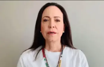 María Corina Machado acusa a Nicolás Maduro de haberse robado la elección presidencial del 28 de julio pasado y reivindica el triunfo del exiliado Edmundo González Urrutia. Foto: captura de pantalla