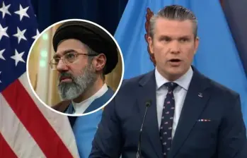 El gobierno de Estados Unidos anunció una recompensa de hasta 10 millones de dólares por información que permita ubicar al líder iraní Mojtaba Jamenei y a otros funcionarios vinculados al Cuerpo de la Guardia Revolucionaria Islámica. FOTO: redes sociales. 