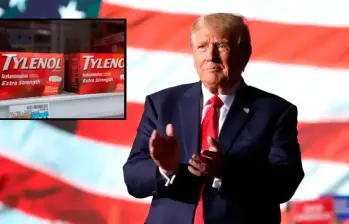 Las polémicas declaraciones de Trump fueron realizadas el domingo 21 de septiembre en el funeral de Charlie Kirk. FOTO Getty