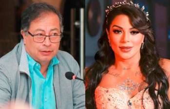 El presidente Gustavo Petro demandará a la cantante Marbelle por insinuar que su hija es una habitante de calle. FOTO: COLPRENSA Y REDES SOCIALES