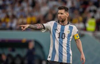 El futbolista Lionel Messi, que hace parte del Inter de Miami de la MLS, es el capitán y la gran figura de la Selección Argentina. FOTO: JUAN ANTONIO SÁNCHEZ 