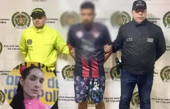 El capturado fue identificado como Juan Camilo Muñoz Gaviria, alias El Teta, quien sería presunto integrante de la banda El Mesa, y presunto asesino de Sara. Foto: Cortesía.