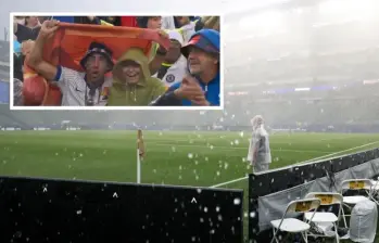 ¿Por qué se detienen los partidos cuando hay rayos? El protocolo que aplica en el Mundial 2026. Foto: AFP y captura de video redes sociales @Dsport