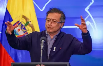 Petro celebró un cambio en las exportaciones de Colombia, pero el Dane muestra que leyó los datos de importaciones. FOTO: Presidencia.