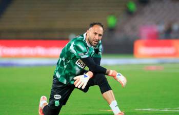 David Ospina, actual arquero titular de Atlético Nacional. FOTO CAMILO SUÁREZ