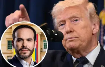 El presidente de Estados Unidos, Donald Trump manifestó su apoyo a De la Espriella por medio de su red social Truth. Foto: Getty