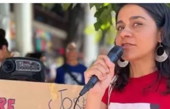 El paradero de la activista Martha Grajales se desconoce desde el pasado 8 de agosto, tras su arresto en Venezuela. FOTO: REDES SOCIALES