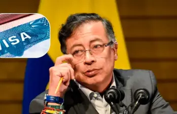 Petro confirmó que Estados Unidos le restableció la visa hasta el final de su mandato, tras meses de tensiones diplomáticas y cuestionamientos por su ingreso al país. FOTO: COLPRENSA