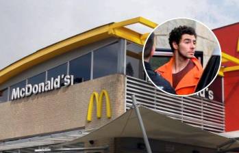 Luigi Mangione —en la foto— fue arrestado tras ser reconocido en un restaurante McDonald’s en Altoona, Pensilvania. FOTO: GETTY | EL COLOMBIANO - Manuel Saldarriaga Quintero