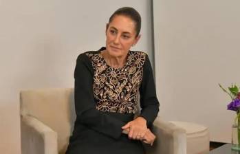 Claudia Sheinbaum, presidenta de México, aclaró que la brigada de rescatistas de la Sedena no ingresó a Colombia tras el terremoto de magnitud 7,4. FOTO: Colprensa.