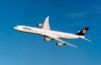 La aeronave se desplazaba entre Fráncfort (Alemania) y Sevilla (España). En el Airbus 321 viajaban 199 pasajeros y seis tripulantes. Imagen de referencia. FOTO: Colprensa