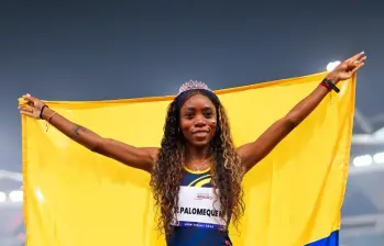 Karen Palomeque logró un récord mundial en los 400 metros T38 en Valledupar durante los Juegos Parasuramericanos. FOTO: Getty