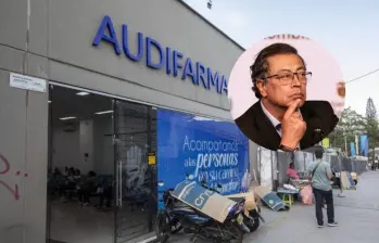 El presidente Gustavo Petro informó sobre un hallazgo en Audifarma de supuestos medicamentos faltantes, sin dar mayores detalles sobre la operación. FOTO: Esneyder Gutiérrez 