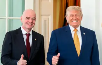 Infantino asegura haber dicho a Trump que las instancias de la FIFA son “independientes”. FOTO: Tomada de Instagram @gianni_infantino