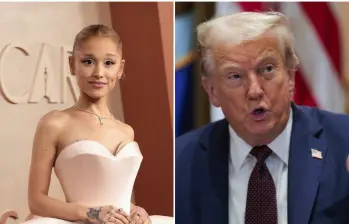 La cantante y actriz Ariana Grande compartió un mensaje criticando la administración del presidente estadounidense Donald Trump. FOTO: Getty