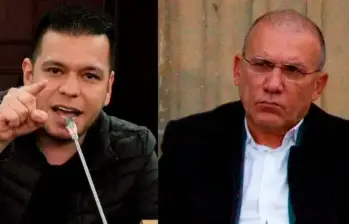 Jota Pe Hernández es senador por la Alianza Verde y Roy Barreras es precandidato presidencial. FOTOS CORTESÍA