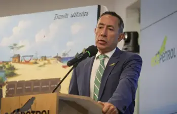 Ricardo Roa, presidente de Ecopetrol, se tomará siete semanas de vacaciones y un mes de licencia no remunerada. La decisión que fue aprobada por la junta directiva. Foto: Colprensa