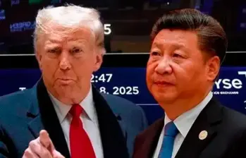 Donald Trump y Xi Jinping. FOTO GETTY. 