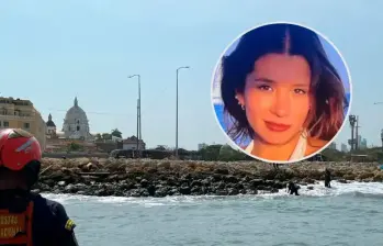 Tatiana Hernández es una estudiante bogotana de último semestre de Medicina y fue vista por última vez sentada en unas rocas a orillas del mar. FOTO: Armada Colombiana y Cortesía. 
