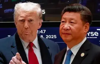 El presidente Donald Trump prorrogó por otros 90 días una tregua arancelaria con China. FOTO: Getty.