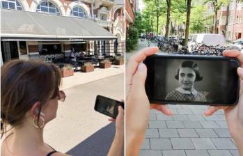 Recorrido autoguiado inmersivo en Ámsterdam, Países Bajos, sobre la vida de Ana Frank. FOTO: Anne Frank Walk | Cityfans