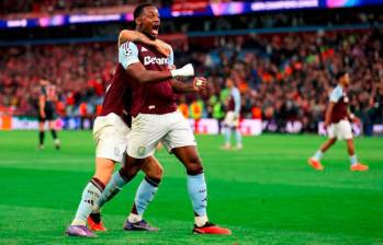 El delantero colombiano Jhon Jáder Durán lleva dos goles en la Champions de esta temporada. FOTO: GETTY