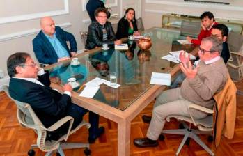 Imagen de referencia: reunión entre el presidente Gustavo Petro y exjefes de las extintas Farc. FOTO COLPRENSA