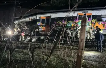 España se vio implicada en dos tragedias ferroviarias en un lapso de 48 horas, lo que ha generado una gran preocupación en el país. FOTO: Tomada de redes sociales