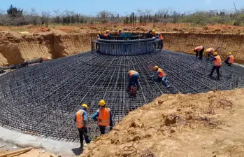 La investigación de la Contraloría evidenció retrasos importantes en la ejecución: a marzo de 2022, Windpeshi registraba un avance de 29,6%, por debajo del 33,7% proyectado para ese momento. Foto: Cortesía