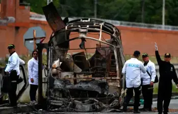 Uno de los fines de semana más mortales en el departamento en la última década reabrió los debates alrededor de la Paz Total y la situación de seguridad en Colombia. FOTO: AFP.