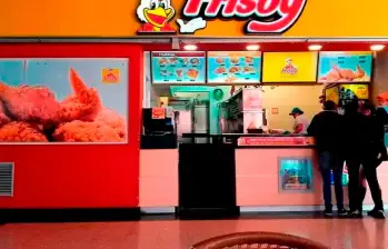 Frisby Colombia enfrenta un duro proceso por cuenta de la inscripción de su marca en España. FOTO EL COLOMBIANO