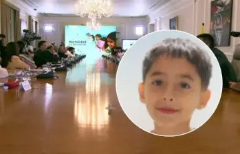 Presentan una tutela para proteger los derechos de Yudy Katherine Pico, madre del niño Kevin Arley Acosta Pico. FOTO: Captura de video y tomada de X @RonnySuarez_