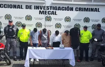 La Fiscalía judicializó a cinco personas por el crimen de María Camila Potosí en Cali. FOTO: Policía
