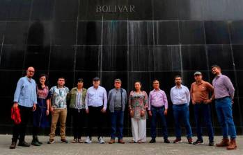 Esta es la delegación de paz del ELN. FOTO CORTESÍA