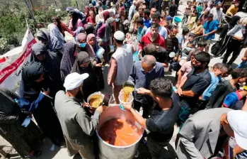 El gobierno de Israel asegura que “actualmente hay suficiente comida” en Gaza. FOTO GETTY