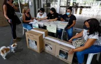La Registraduría ya eligió quiénes serán jurados para las elecciones Legislativas de marzo. FOTO: Manuel Saldarriaga