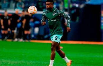 Jhon Córdoba es el máximo artillero de Krasnodar en la actual temporada de la Liga rusa con 11 goles. FOTO: Getty