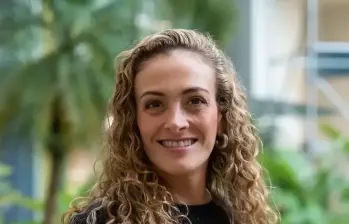 Juliana Gutiérrez Zuluaga fue designada como nueva ministra del Deporte por Abelardo De La Espriella. FOTO: Cortesía